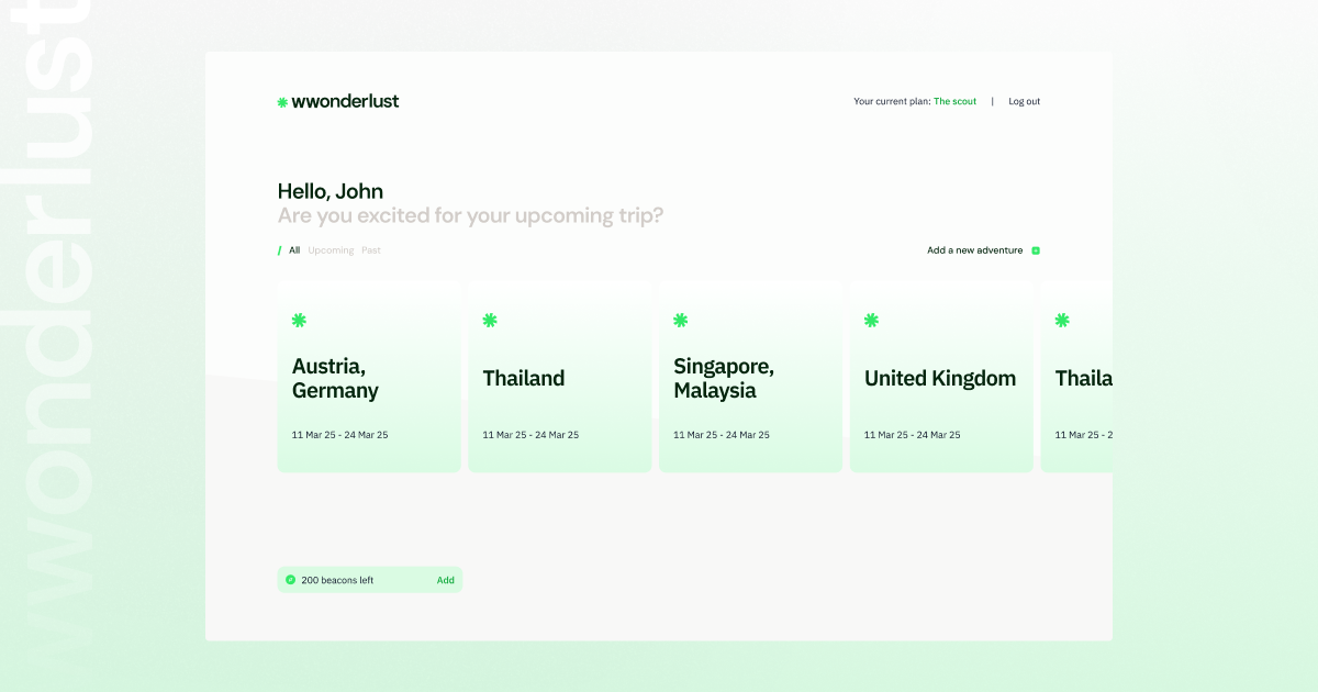 wwonderlist travel planner Image